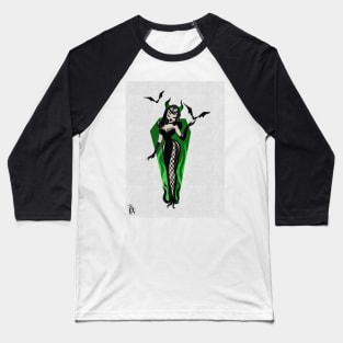 Green darkness Baseball T-Shirt